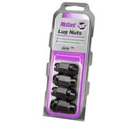 McGard Lug Nuts 64015 - Black Bulge Cone Seat, M12 x 1.5 - Set of 4