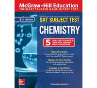 McGraw-Hill Education SAT Subject Test Chemistry, Fifth Edition (TEST PREP)