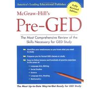 McGraw-Hill's Pre-Ged: The Most Comprehensive Review of the Skills Necessary for Ged Study