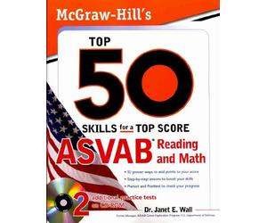 McGraw-Hill's Top 50 Skills For A Top Score: ASVAB Reading and Math with CD-ROM