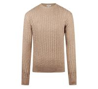 McGregor Cable Crew Neck Sweater Sand size XXL | Sweaters Outlet | Men | Brown XXL