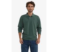 McGregor Long Sleeve Polo Shirt Sage Green Dark Green size S
