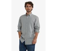 McGregor Flannel Melange Oxford Shirt Medium Grey size XXL | Formal Shirts Outlet | Men | Gray XXL