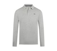 McGregor Long Sleeve Polo Medium Grey Melange size XXL | Poloshirts Outlet | Men | Gray XXL