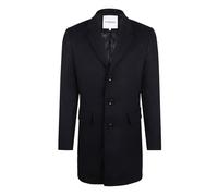 McGregor Solid Wool Over Coat Navy size XXL | Single Breasted Coats Outlet | Men | Blue XXL