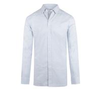 McGregor Stretch Oxford Shirt Small Stripe Light Blue size L | Formal Shirts Outlet | Men | Blue L