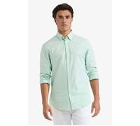 McGregor Stretch Oxford Shirt Small Stripe Light Green size XXL | Casual Shirts Outlet | Men | Green XXL