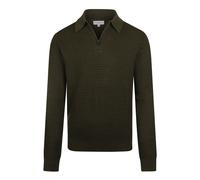 McGregor Structured Polo Sweater Dark Olive size S | Sweaters Outlet | Men | Green S