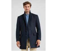 McGregor Wool Herringbone Over Coat Navy size L | Single Breasted Coats Outlet | Men | Blue L