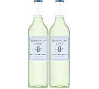 McGuigan Zero Sauvignon Blanc, No Alcohol Wine, Australia, 75 ase of 6) Gooseberry, Citrus, Refreshing White Wine (Pack of 2)