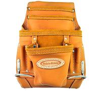 McGuire-Nicholas 689 MB 10 Pocket Pro Carpenter Pouch in Tan Full Grain Leather