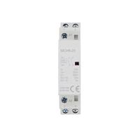 MCH8-25 2P 25A 220V/230V 50/60HZ Din Rail Household Ac Modular Contactor 1Pcs(2NO)