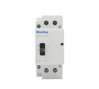 MCH8-63M 2P 63A 220V/230V 50/60HZ Din rail Household ac Modular contactor with Manual Control Switch(2NC)