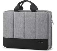 MCHENG 15-15.6 Inch Laptop Briefcase Shockproof Portable Protective Case with Handle Compatible with MacBook Pro 15 16/Microsoft Surface Book2/Lenovo Thinkpad/Lenovo Yoga, Grey