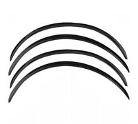 MCHHYL 4PCS Car Wheel Arch Extensions for Ford ST LINE 2012-2023, Anti-Collision Fender Flares Eyebrow Trim for Tyre Protection & Decoration,Glossy Black-70cm