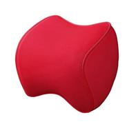 MCHHYL Car Headrest for Audi Q3 F3 2018-2023, Head Support Pillow Headrest Headrest Cushion Car Seat Pillow Travel Comfort Cushion,Red-One headrest