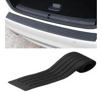 MCHHYL Car Rear Bumper Protection for Opel Adam Antara Astra J K L Combo Corsa D E F Crossland X, Rubber Bumper Protector Guard Anti-Scratch & Easy Install Car Accessories,Black-35.4 x 3.1inch