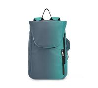 MCHIVER Teal Green Gradient Tennis Bag for Men and Women 2 Racket Badminton Racket 30 x 20 x 43.5 cm, Blue-green gradient, 11.81*7.87*17.11in