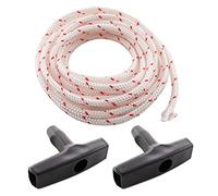 MCHNIC 10 Metres Recoil Starter Rope Pull Cord Starter Handle for STIHL TS400 TS410 TS420, Husqvarna Craftsman Chainsaw Universal Lawn Mower Trimmer