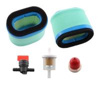 MCHNIC 2 Air Filter Kit for B & S 697029 690610 4207 5059 498596 498596S 697029 5.5HP & 6.5HP Engines for #John Deere JA60 JA65 JS60 JS61 JS63 Series Engines