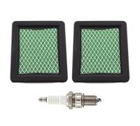 MCHNIC 2pc Air Filter Spark Plug for Honda HRX 537 HRX 476 Lawnmower Models HRB 535 HRD 536 IZY 53 HRG 536 Lawn Mower Service Kit Accessories