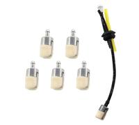 MCHNIC 5pc Fuel Filter & Fuel Line Kit for Echo, Trimmer, Brush Cutter, Chainsaw, Blower, Pruner, UP TO 30CC Replace A369000480, A369-000480, 131205-07320, 13120507320