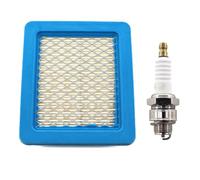 MCHNIC Air Filter Spark Plug for Mountfield SP533 SP53 SP536 SP504 S461 HP474 SP474 S481PD RM45 RM55 RM65 Engine Replace 118550257/0 and 102 549 Lawn Mower