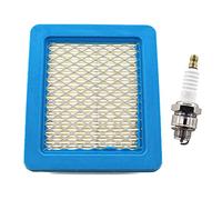 MCHNIC Air Filter Spark Plug Servcie Kit for Briggs & Stratton 625 650 675 675EX Replace BS491588S Quantum Lawn Mower