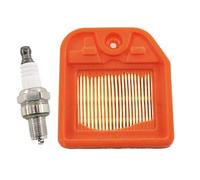 MCHNIC Air Filter with Spark Plug for Stihl HS81 HS81R HS81RC HS81T HS82 82R 82RC 82T HS86 HS86R HS86T HS86RC-E HS86TC-E HS86TC-EZ Hedge Trimmer Replaces 4237 141 0300