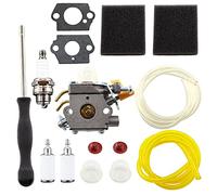 MCHNIC Carburetor Carb Screwdriver Air Filter Fuel Filter Fuel Line for Ryobi RBC30SET RLT30CET RLT26CDS RBC26SES Homelite 26cc 30cc Trimmer Brushcutter Replace ZAMA C1U-H60