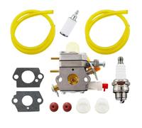 MCHNIC Carburetor Carburettor for Ryobi PBC3020 PBC3046YB PBC3046YE PBC3046E PBC3046B PLT3043E 30cc w/Fuel Line Filter Spark Plug Primer Bulb Strimmer