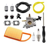 MCHNIC Carburetor Carburettor for Stihl BR600 BR500 BR550 BR700 Replaces 42821200607 42821200608 C1Q-S183 with 4282 141 0300 Air Filter Tank Vent Kit Backpack Blower