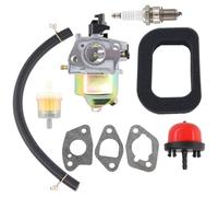 MCHNIC Carburetor Fuel Filter Spark Plug Kit for Mountfield HP414 SP414 HP164 SP164 M411PD RS100 HP180R, SP180R, S421PD, S421RHP Lawnmower Parts 118550704/0 Air Filter