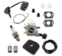 MCHNIC Carburetor Ignition Coil with Air Filter Spark Plug Kit for Stihl BG56 BG86 SH56 SH56C SH86 SH86C BG86CE BG86Z BG86CEZ Leaf Blower Replaces ZAMA C1M-S261B, 4241120 0616