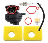 MCHNIC Carburettor Air Filter for Mountfield HP185 SP185 Briggs & Stratton 300E 450E 500E 550E Series Engine, For Masport 150ST 595656 593261 590556 591160 Lawn Mower