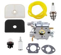 MCHNIC Carburettor Carburetor For 966787701 Husqvarna 525 L, 525 LK, 525 LS, 525 LST, 525 RJD Air Filter Primer Bulb Spark Plug Trimmer