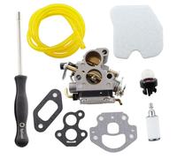 MCHNIC Carburettor with Air Filter Screwdriver for McCulloch CS340 CS380 CS 340 380, Jonsered CS 2234 2238, Red Max GZ 380 Chainsaw