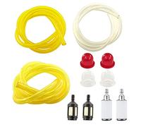 MCHNIC Fuel Line Hose Pipe & Fuel Filter Primer Bulb Kit for McCulloch Trim Mac TM 210 240 241 250 251 251LS 251SST 280 281 323S, Cabrio 433 433L 433B, Pro Mac 320X 2500CXL Trimmer Brush Cutter