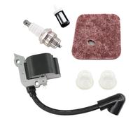 MCHNIC Ignition Coil for STIHL FS38 FS55 FS45 FS55R HS45 FS46 FC55 HL45 KM55 KM55C HL45 HS45 4140 400 1307, 4140 400 1300 W/ BPMR7A Spark Plug String Trimmer Brushcutter