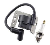 MCHNIC Ignition Coil & Spark Plug for Tecumseh Lawnmower 34443 34443A 34443B 34443C 34443D s AV520 LH195 OH195 TH139 TV085 TVM140 TVXL840 VLV126 LEV10 LEV11 5 LEV120 LV148A OVRM105 OVRM120