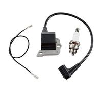 MCHNIC Ignition Coil Spark Plug Fuel Filter for Husqvarna Partner K650 K700 K850 K950 K1200 K1250 268K 272K 3120K 3120K Cutter Parts # 544018801