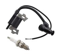 MCHNIC Ignition Coil with Spark Plug for Einhell Royal N-BM 46 S-SE, BG-PM 46 Petrol Lawnmower