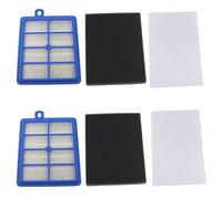 MCHNIC Pack of 2 Filter 3 in 1 for AEG Ausk11 LX7 LX8 LX7-2-ÖKOX LX7-2-CR-A LX7-2-FFP LX8-2-ÖKO Performer Vacuum Cleaner, Replacement Filter for Philips FC8038/01 FC9150 Electrolux EFH12