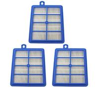 MCHNIC Pack of 3 HEPA Filter for AEG LX8 LX9 VX6 VX7 VX8 VX9 AFS1W AEF12 Turbo Cyclonic Vacuum Cleaner, HEPA 13 Filter for Philips FC8038/01 FC9150, Filter Vacuum Cleaner for AEG LX7