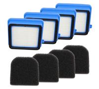MCHNIC Pack of 4 Filters for AEG ASKW1 QX6 QX7 QX8-2 Model Vacuum Cleaner Replacement Filter for AEG with 4 Pre Motor Filters 4 Hygiene Filters Replaces # 900923275