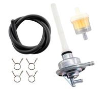 MCHNIC Petrol Tap Fuel Valve Petcock for Vespa LX ET2 ET4, Aprilia, Derbi, Gilera, Speedfight 1 2 Sfera Free SKR TPH NRG Mc3 Mc2 NSL RST SSL Zip