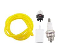 MCHNIC Primer Bulb Fuel Hose Line Spark Plug Kit for Stihl Husqvarna McCulloch Partner Craftsman Homelite RYOBI Brush Cutter Strimmer Chainsaw Blower Hedgetrimmer