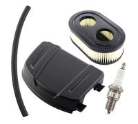 MCHNIC Replacement 593260 Air Filter & 594106 Air Cleaner Cover for Briggs & Stratton 550EX 575EX 650EXI 675EXI Compatible with 093J02 09P700 103M02 104M02 Engines Lawn Mower