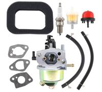 MCHNIC Replacement RS100 Carburetor for Mountfield HP414 SP414 HP164 SP164 M411PD Lawnmower Garden Tool Engine Replace 118550697 with 118550704/0 Air Filter