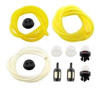 MCHNIC Strimmer Chainsaw Fuel Line Pipe & Filter Kit for Most Stihl Husqvarna Echo Partner McCulloch Ryobi Makita Sovereign Robin 2ft 2mm x 3.5mm, 2.5mm x 5mm 3mm x 5mm Flexible Fuel Pipe Kit